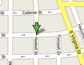 Map to our office